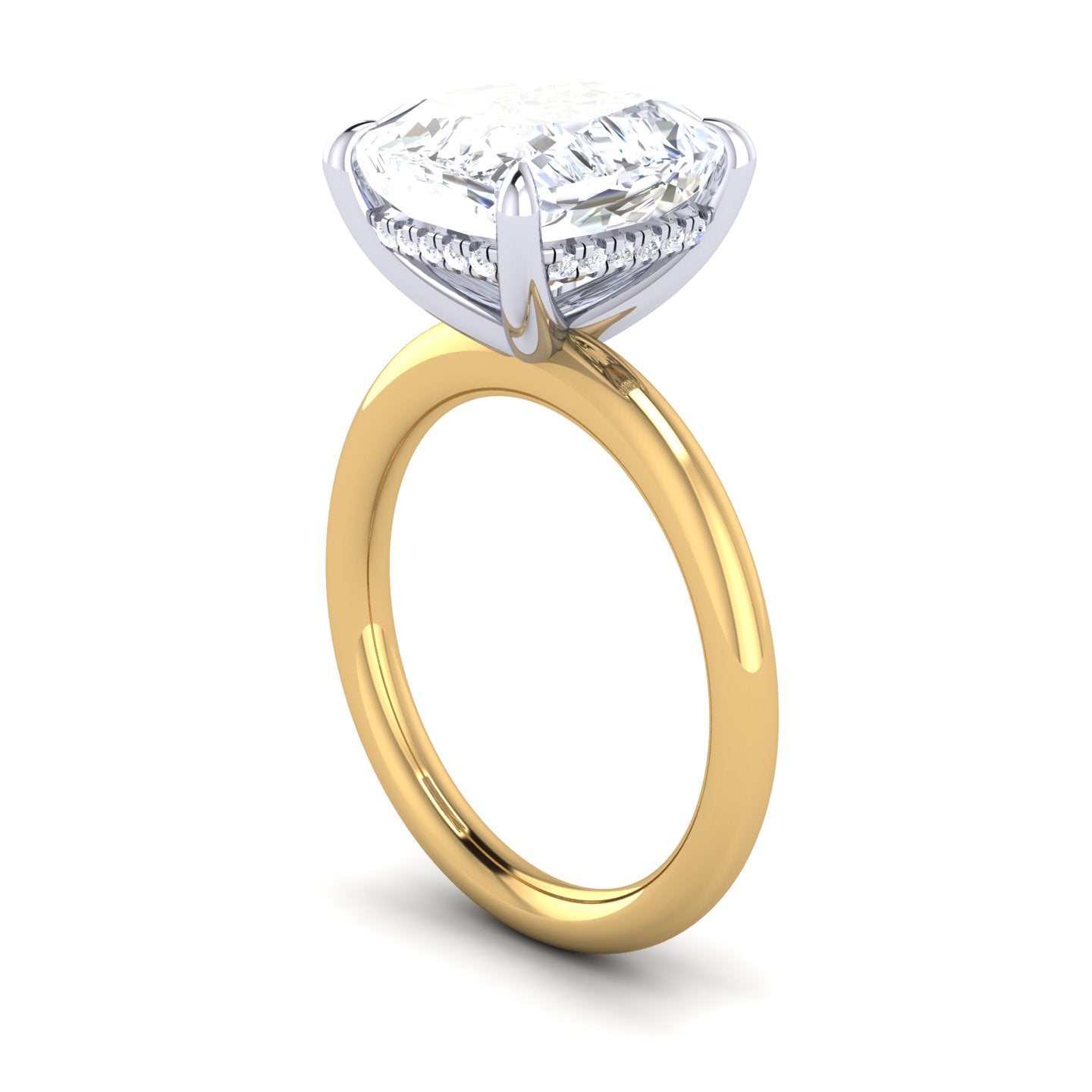Two-tone with Hidden Halo