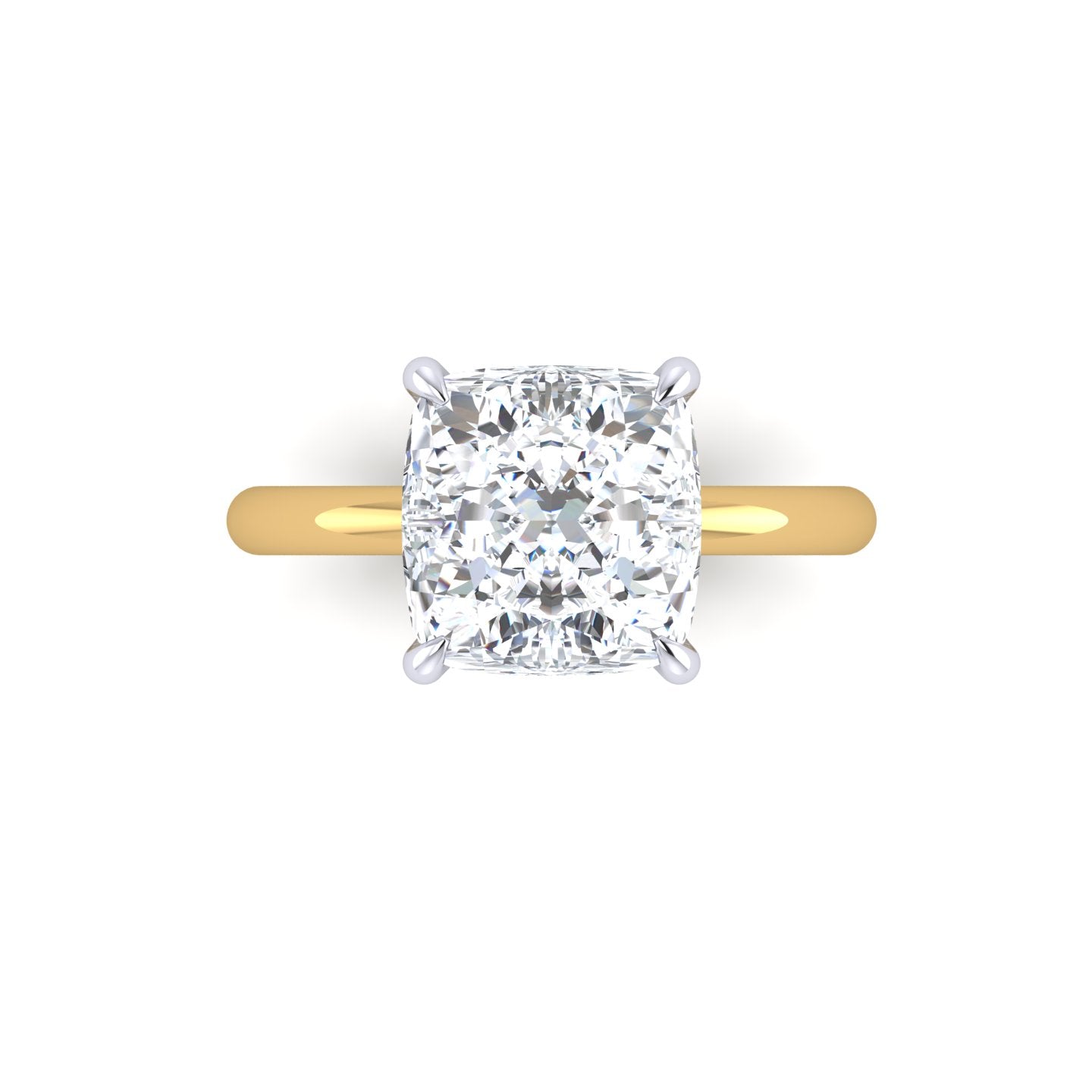 Two-tone with Hidden Halo