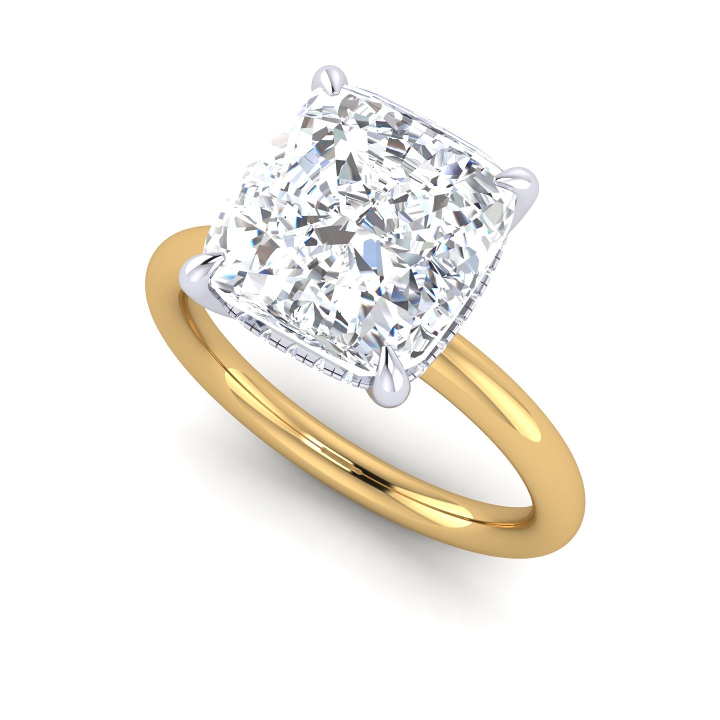 Two-tone with Hidden Halo