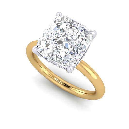 Two-tone with Hidden Halo