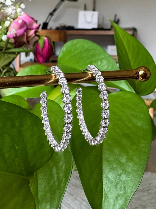 Diamond Hoops